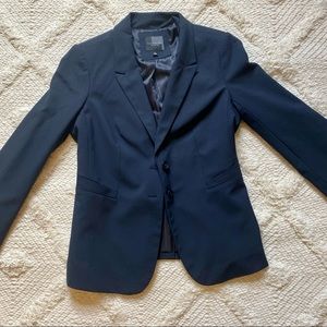 The Limited Collection womens two button blazer in navy blue